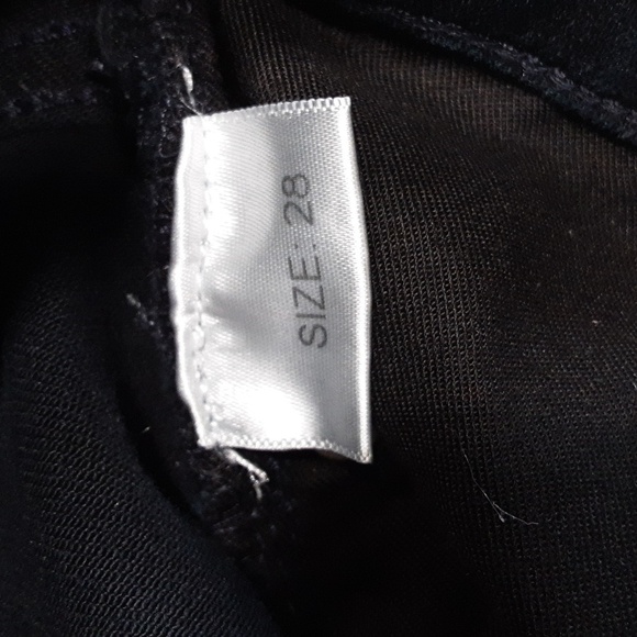 Madewell Size 28 Dark Indigo Blue Skinny Skinny Ankle-Zip Jeans, Gently Used - Picture 16 of 16